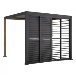 Persiennes coulissantes pour pergola ELISA 300 cm