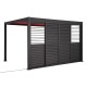Persiennes coulissantes pour pergola ELISA 300 cm