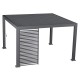 Persienne fixe pour pergola ELISA 93-113-123  cm