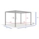 Pergola bioclimatique ELISA 400x300cm