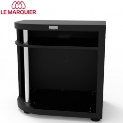 Meuble de cuisson gauche arrondi pour cuisine extérieure LE MARQUIER