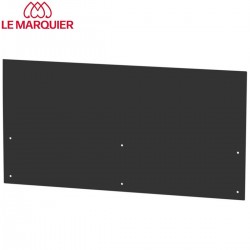 Crédence centrale noire pour cuisine LE MARQUIER