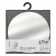 Lot de 4 miroirs adhésifs rond 20x20 cm