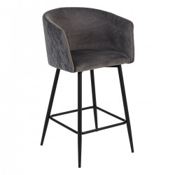 Tabouret de bar Lola avec accoudoirs