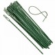 30 liens PVC vert réutilisables 23 cm