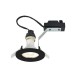 CANIS 3 spots encastrés GU10 4000K acier noir