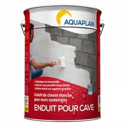 Enduit pour cave AQUAPLAN 5 Kg blanc