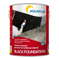 Enduit de fondation AQUAPLAN 4 litres noir