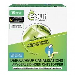 Déboucheur biologique canalisations EPUR