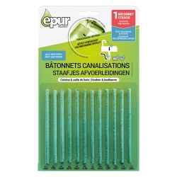 Bâtonnets entretien canalisations EPUR