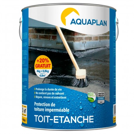 Elastic rubber AQUAPLAN 0,75 Kg noir