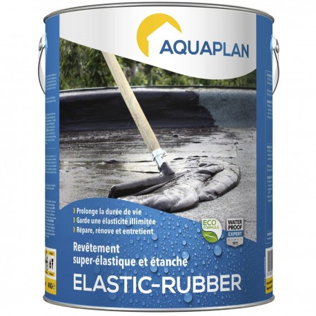 Elastic rubber AQUAPLAN 4 Kg noir