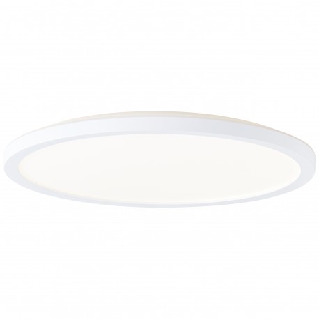 MILTON Plafonnier LED 30 cm blanc 2000K