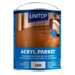 LINITOP vernis acrylique parquet satin 2,5 L