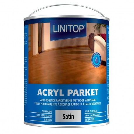 LINITOP vernis acrylique parquet satin 2,5 L