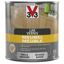 V33 vernis meuble incolore mat 0,5 L