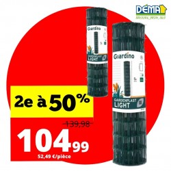 Treillis GARDENPLAST Light 102cm x 25m