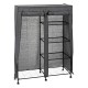 Garde-robe en tissu 168x120x50