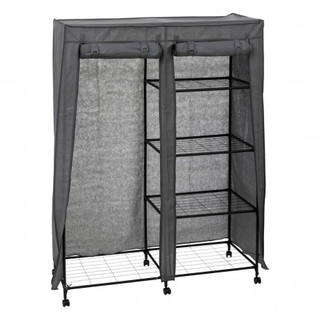 Garde-robe en tissu 168x120x50