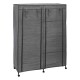 Garde-robe en tissu 168x120x50