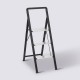 Escabeau 3 marches extra-plat