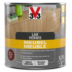 V33 vernis meuble acajou satin 0,25 L