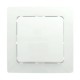 Interrupteur bipolaire encastré ECO blanc