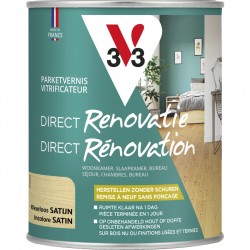 V33 vitrificateur parquet incolore satin 0,75 L