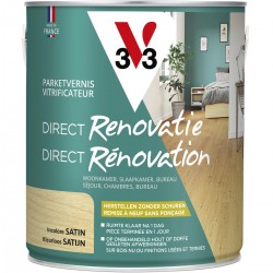V33 vitrificateur parquet incolore satin 2,5 L