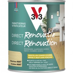 V33 vitrificateur parquet incolore mat 0,75 L