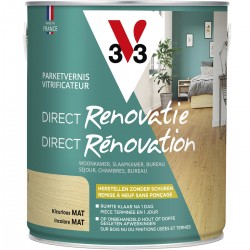 V33 vitrificateur parquet incolore mat 2,5 L