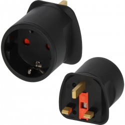 Adaptateur de voyage Brennenstuhl Europe vers UK