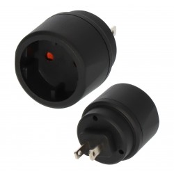 Adaptateur de voyage Brennenstuhl Europe vers USA, Japon