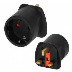 Adaptateur de voyage Brennenstuhl EU vers EURO/GB