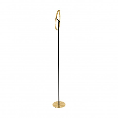 CASTELPOTO Lampadaire Noir/Or