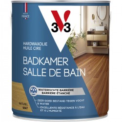 V33 huile-cire salle de bain incolore mat 2,5 L