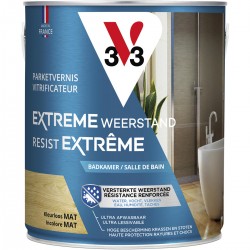 V33 vitrificateur extrême salle de bain incolore mat 0,75 L