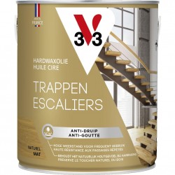 V33 huile-cire escaliers incolore mat 1 L