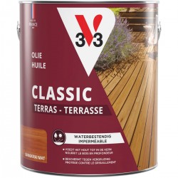 V33 huile pour terrasse Bangkirai mat 2,5 L