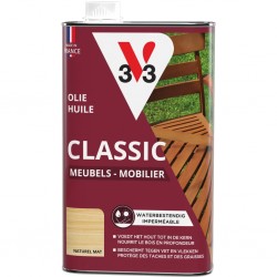 V33 huile mobilier de jardin Incolore mat 1 L