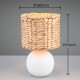 VINA Lampe de table rond algues 29cm