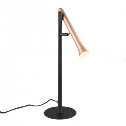 FIATO Lampe de table cuivre/noir 53 cm