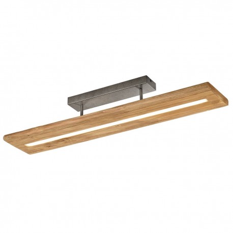 BRAD plafonnier LED bois 100cm