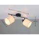 AIMEE barre 2 spots orientables 42,5 cm algues
