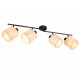 AIMEE barre 4 spots orientables 87 cm algues