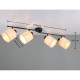 AIMEE barre 4 spots orientables 87 cm algues
