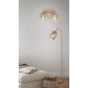 BIDAR barre 2 spots orientables 28 cm cuivre