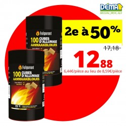 200 cubes allume-feux