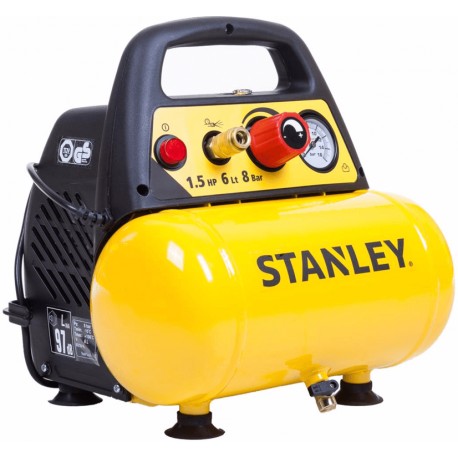 Compresseur portable STANLEY 6L + kit 6 accessoires