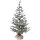 Sapin artificiel enneigé en pot 100cm